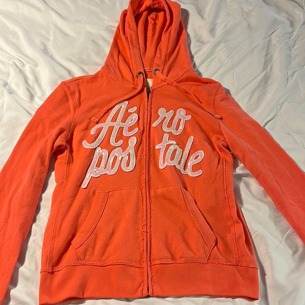 Aeropostale pink hoodie
